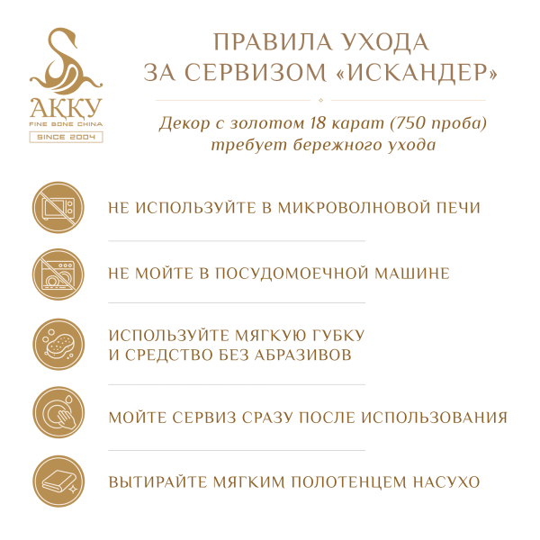 Искандер набор пиал